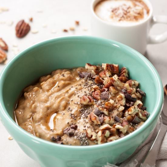 Pumpkin Pie Overnight Oats Smoothie - Recipe photo by Miss_Whisk