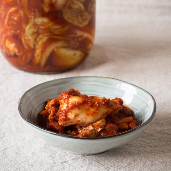Gluten-Free, Vegan Kimchi - Recipe photo by FriFran