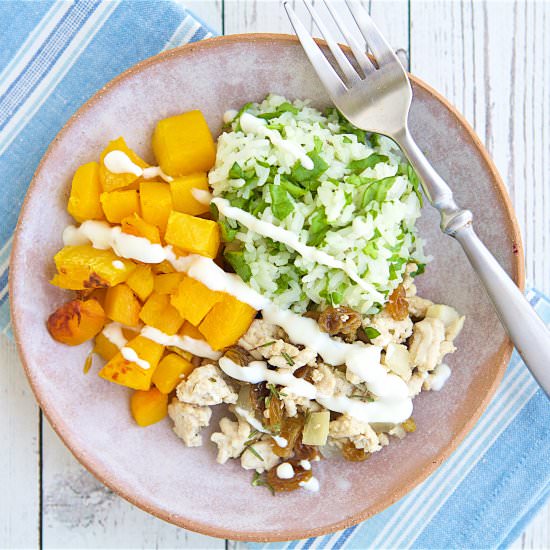 Autumn Rice Bowl - Recipe photo by JBraddockRD