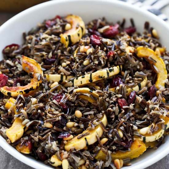 Wild Rice & Squash - Recipe photo by cookingforkeeps