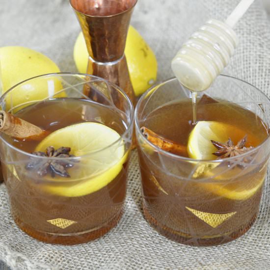 Sweet Tea Hot Toddy - Recipe photo by Couple In The Kitchen