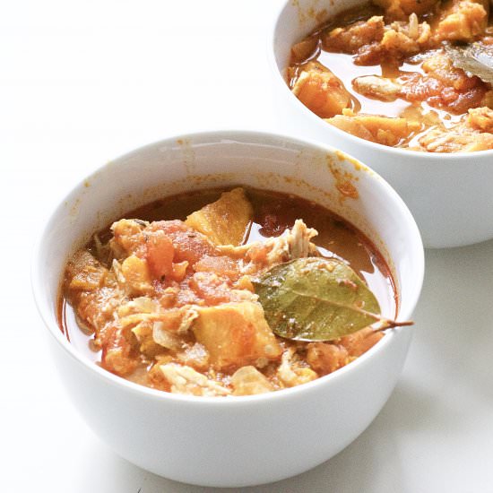 Sweet Potato and Chicken Stew - Recipe photo by northsouthblonde