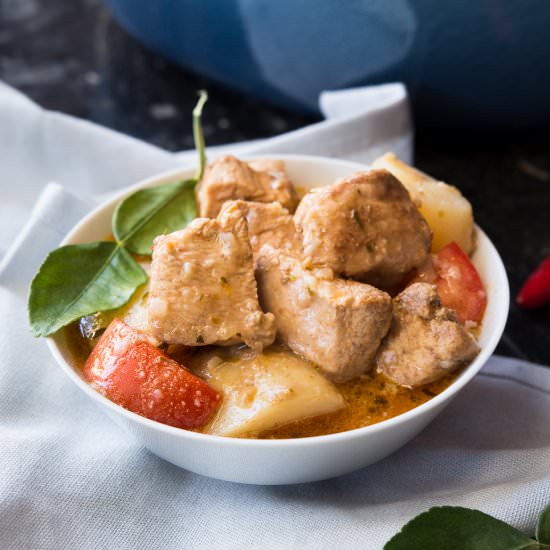 Easy Chicken Curry Nyonya Style - Recipe photo by Wandercooks