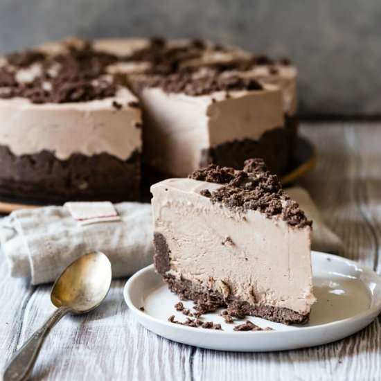 Frosty Chocolate Cheesecake - Recipe photo by culinaryhill