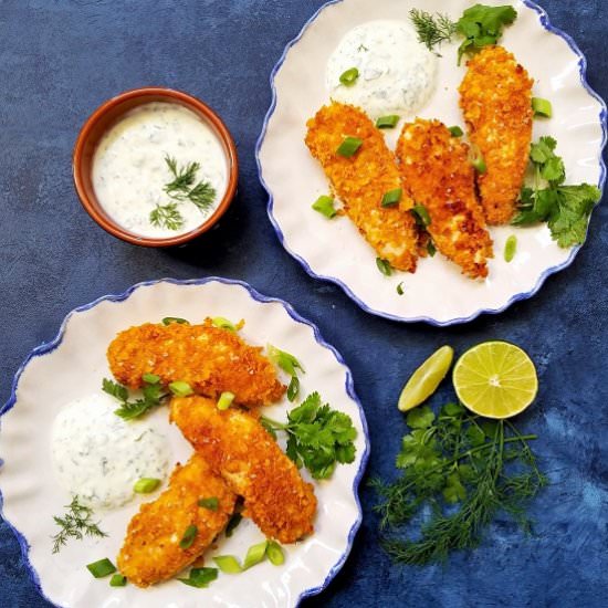 Sea Salt & Vinegar Chicken Tenders - Recipe photo by Give it Some Thyme