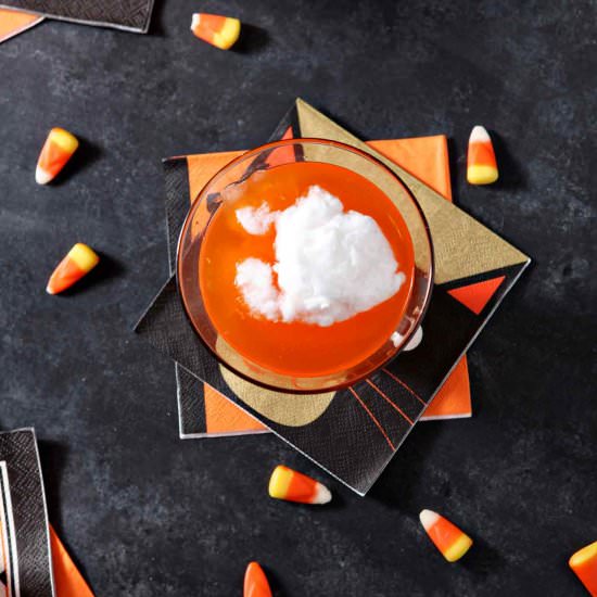 Candy Corn Martini - Recipe photo by thespeckledpalate