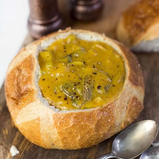 Pumpkin Curry Soup - Recipe photo by Kiwi and Carrot