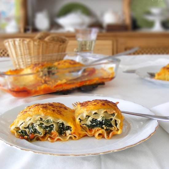 Lasaña de Kale y Requeson - Recipe photo by Cogollos de Agua
