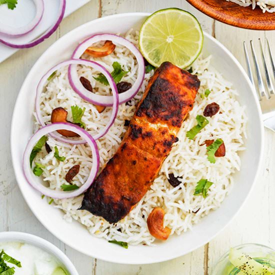 Tandoori Salmon - Recipe photo by pepperdelight