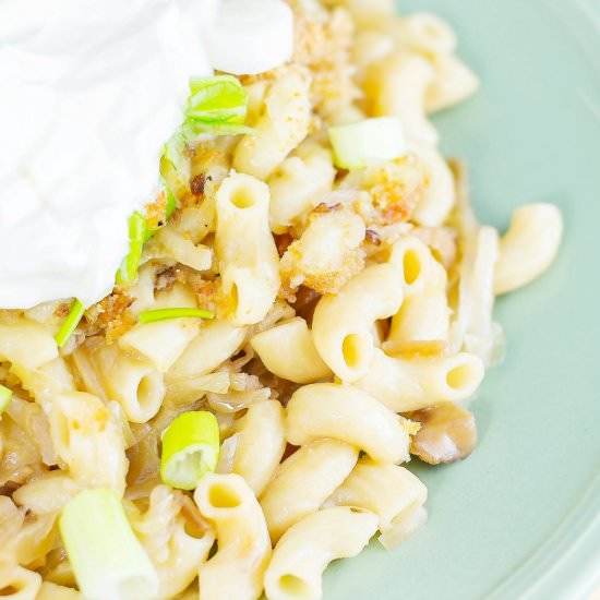 Sauerkraut and Noodles - Recipe photo by seductioninkitchen