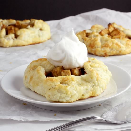Mini Apple Galettes - Recipe photo by TheToastyKitchen
