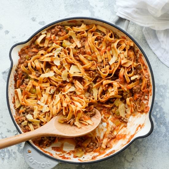 Easy Weeknight Bolognese Recipe - Recipe photo by You Totally Got This