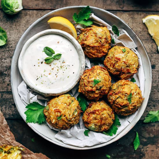 Brussel Sprouts Bhaji - Recipe photo by fullofplants