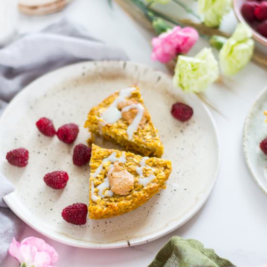 Baked Pumpkin Oatmeal/Porridge - Recipe photo by Mienta