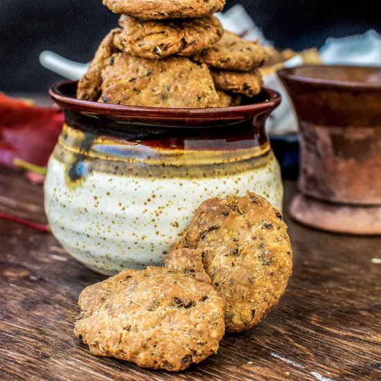 Masala Mathri- 2 Ways - Recipe photo by Anu@MyGingerGarlicKitchen