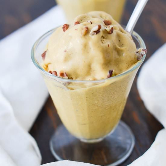 Paleo Pumpkin Ice Cream - Recipe photo by 24carrotkitchen