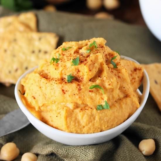Sweet Potato Hummus - Recipe photo by thekitchenismyplayground