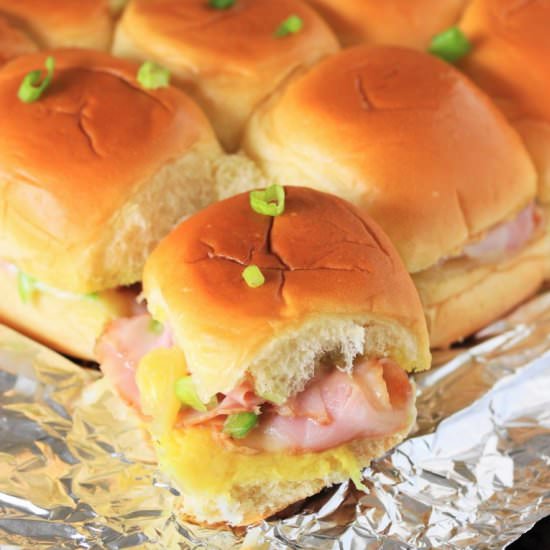 Hawaiian Ham Cheese Party Sandwich - Recipe photo by thekitchenismyplayground