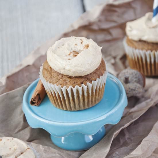Pumpkin Spice Latte Cupcakes - Recipe photo by lakyn and judah