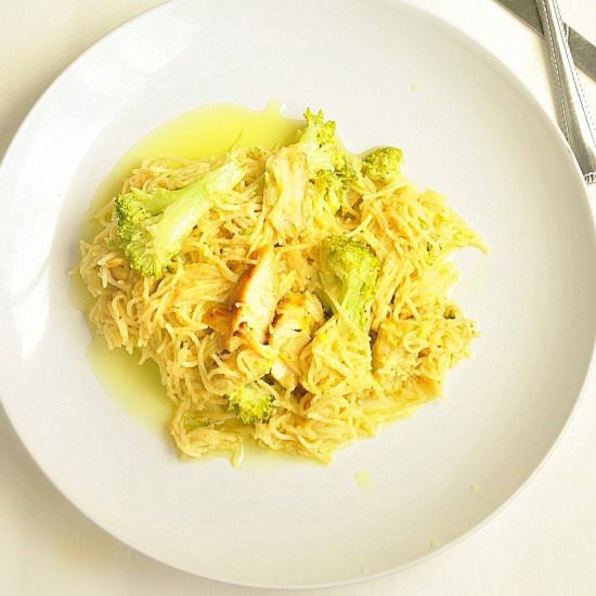 Alfredo Chicken Pasta - Recipe photo by JeeviKitchen