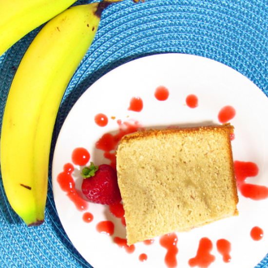 Banana Pound Cake - Recipe photo by GrazingGlutton
