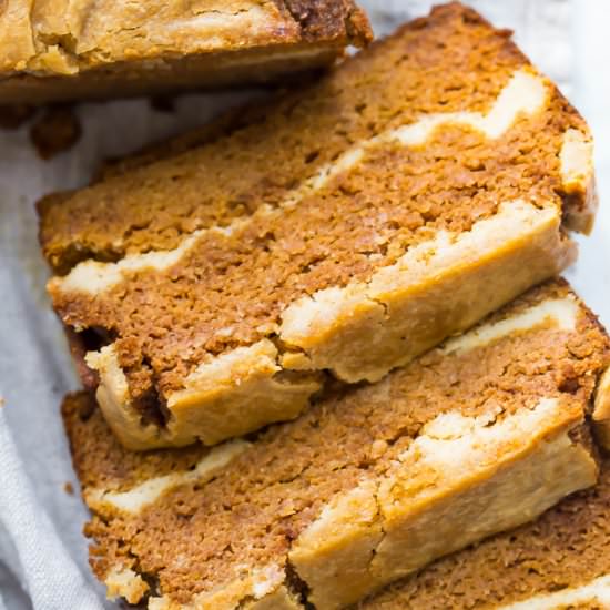 paleo cheesecake pumpkin bread - Recipe photo by 40aprons