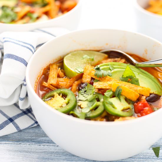 Healthy Chicken Enchilada Pot - Recipe photo by 3ScoopsofSugar