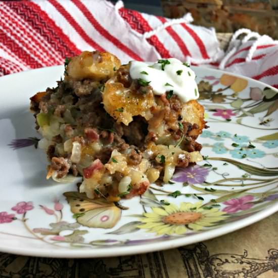 Tater Tot Casserole - Recipe photo by simplyfoodies