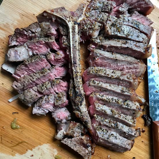 Reverse Sear Steak - Recipe photo by Cuts and Crumbles
