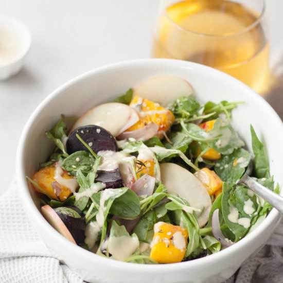 Warm Pumpkin Salad - Recipe photo by Miss_Whisk