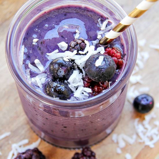 A Blackberry Smoothie - Recipe photo by tonyastaab