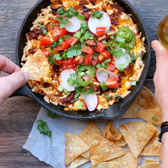 Vegan Queso Fundido - Recipe photo by EatFigsNotPigs