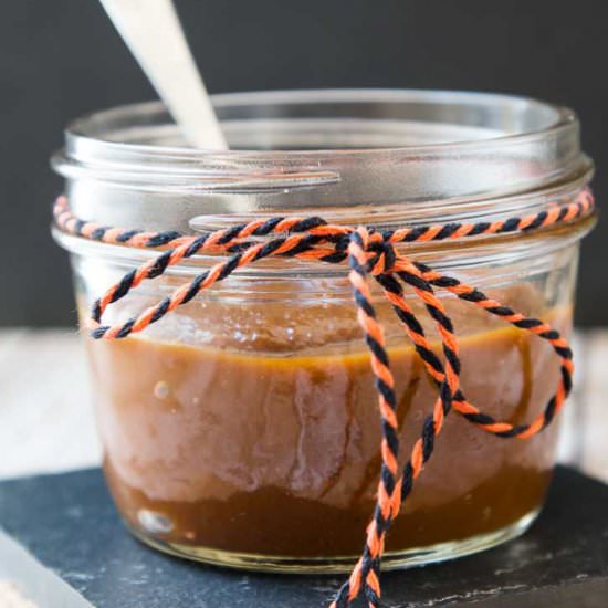 15-Minute Pumpkin Butter - Recipe photo by Vegetarian Gastronomy