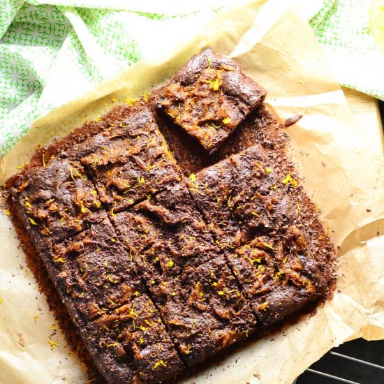 Dairy Free Pumpkin Brownies - Recipe photo by everydayhealthyrecipes