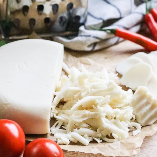 'Real' Vegan Mozzarella - Recipe photo by veganblueberry