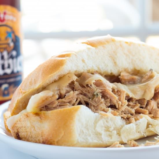 Slow Cooker Italian Pork - Recipe photo by No Plate Like Home