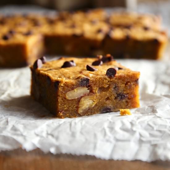 Pumpkin Spice Blondies - Recipe photo by ai made it for you
