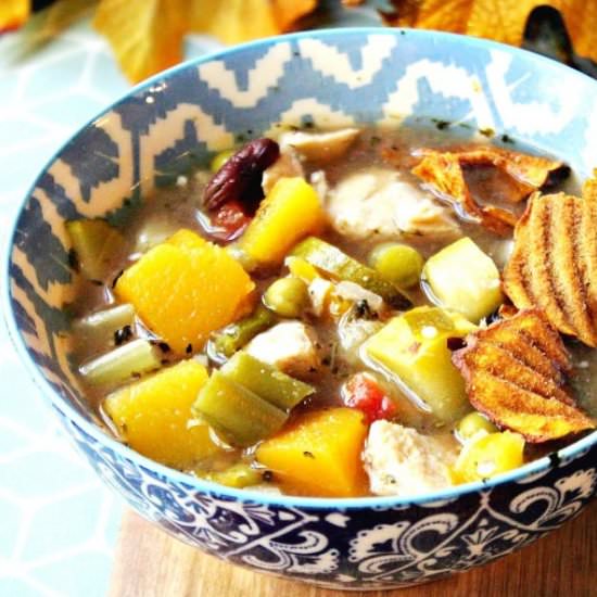 Crockpot Chicken and Vegetable Soup - Recipe photo by simplytaralynn