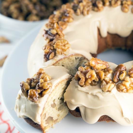 Maple Walnut Bundt Cake - Recipe photo by bunsenburnerbakery