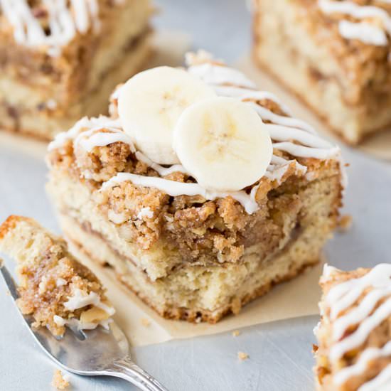 Banana Bread Coffee Cake - Recipe photo by yourcupofcake