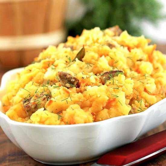 Braised Potatoes with Beef - Recipe photo by valyastasteofhome.com