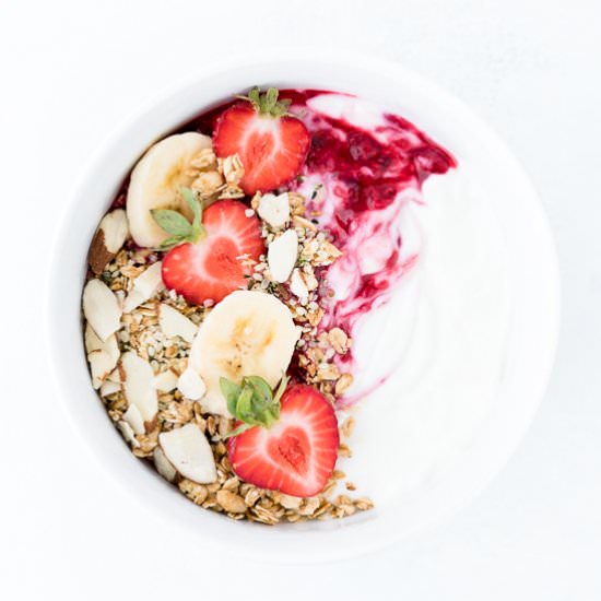 Greek Yogurt Breakfast Bowl - Recipe photo by freeyourfork