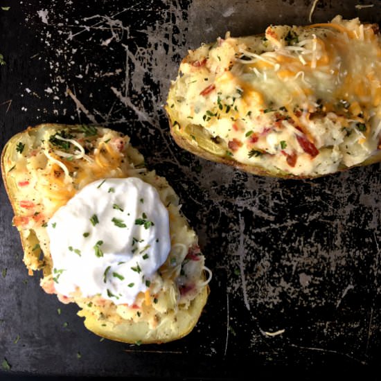 Twice Baked Potatoes - Recipe photo by simplyfoodies