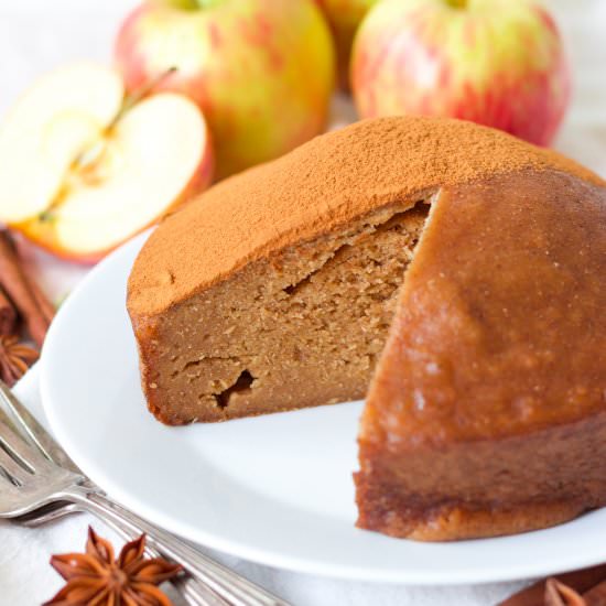 Instant Pot Chai Spiced Apple Cake - Recipe photo by recipestonourish