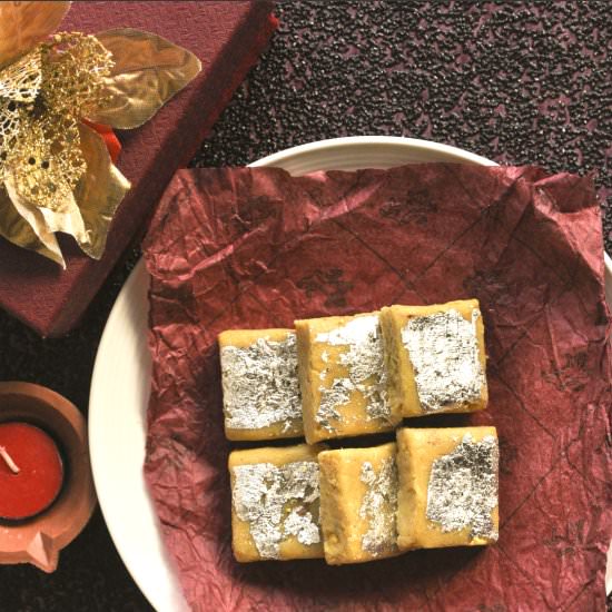Besan Mawa Barfi - Recipe photo by myfridayfoodswings