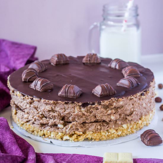 No-bake Kinder Bueno Cheesecake - Recipe photo by Blondie-ish at kitchen