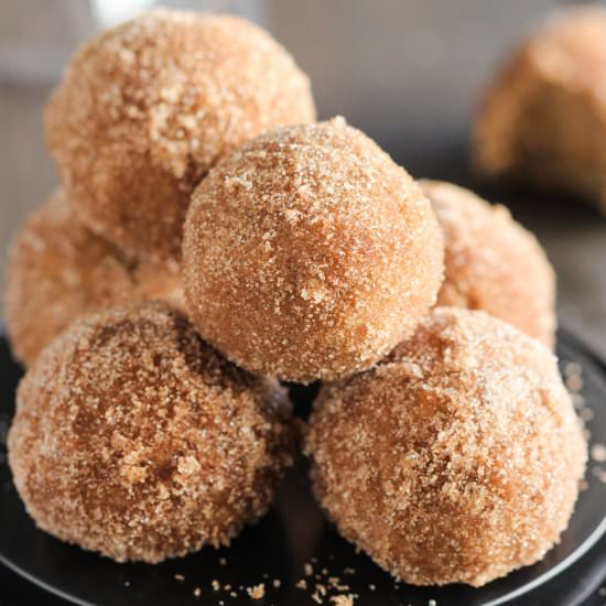 Baked Gluten Free Pumpkin Donuts - Recipe photo by dessertswithbenefits
