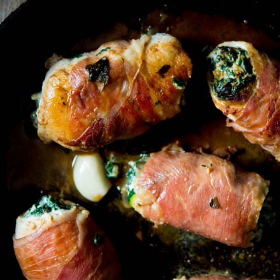 Chicken Involtini - Recipe photo by Inside the rustic kitchen