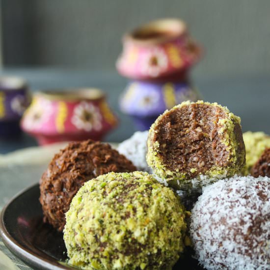 Chocolate Biscuit Truffles - Recipe photo by The Desserted Girl