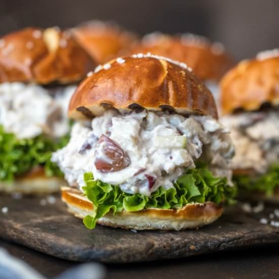 Healthy Chicken Salad - Recipe photo by the cookie rookie